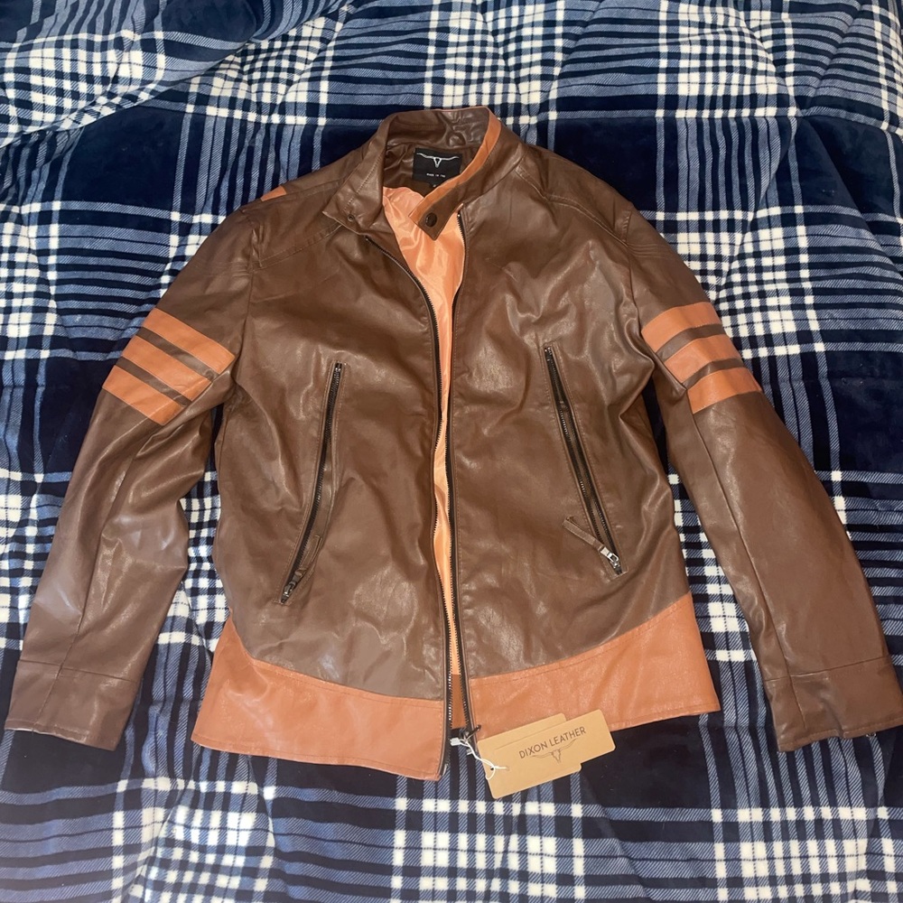 Vintage Dixon Brown Leather Jacket